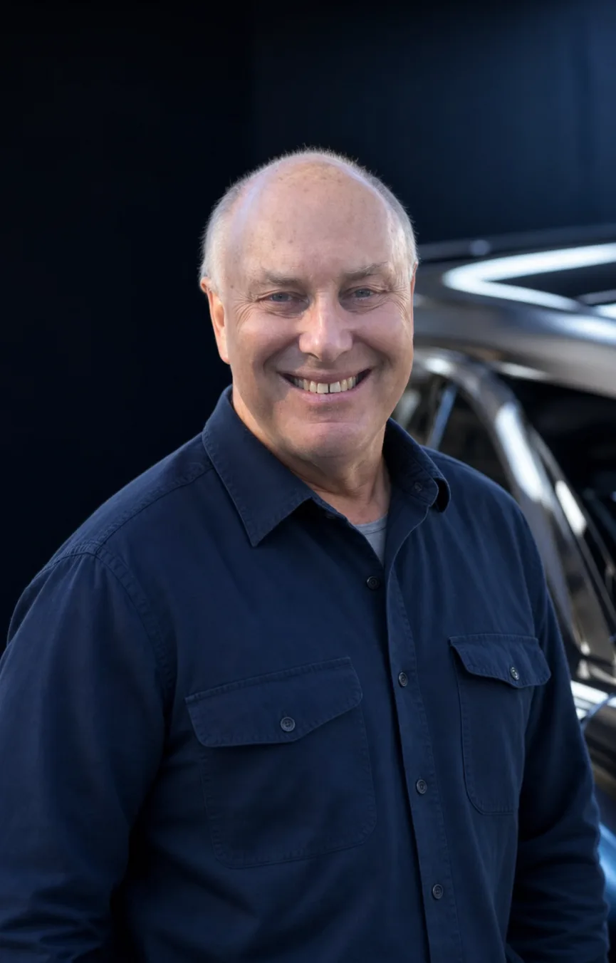 Mark Wigoder, owner of Scratch 'n' Match, mobile car paint specialist